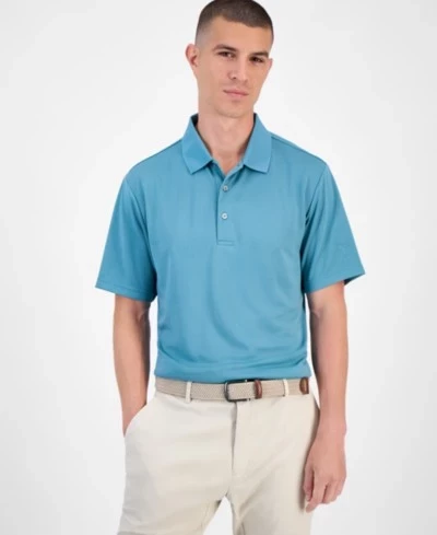 Мужская поло PGA TOUR AirFlux сетчатая, розовая