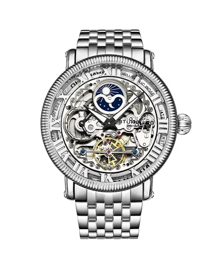 Мужские часы Stuhrling Original Model 3922 автомат, стальные