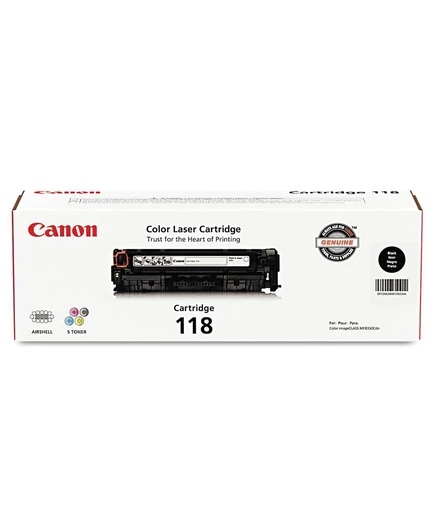 Картридж с тонером Canon 2662B001 (118) емкостью 3400 страниц - Черный черный