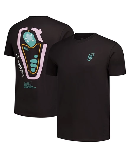 Мужская футболка Breezy Golf WM Phoenix Open Easy Par Three, черная