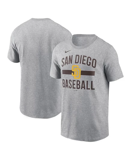 Мужская футболка Nike San Diego Padres Arched, серая