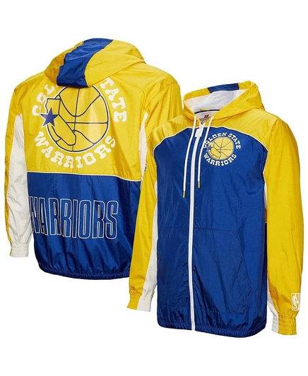 Мужская ветровка Mitchell & Ness Hardwood Classics Big Shot, желтая
