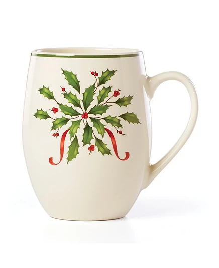 Кружка для какао Lenox Holiday, белая
