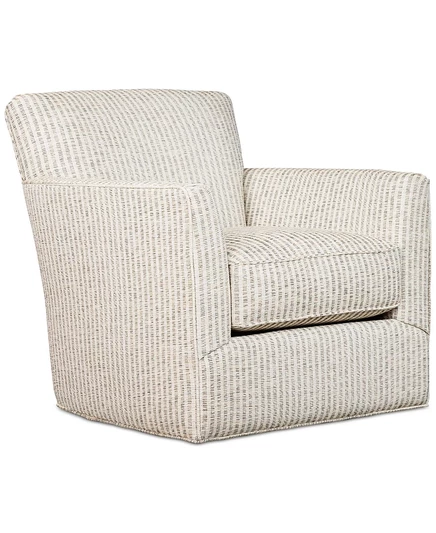 Вращающееся кресло из ткани Jalia, созданное для Macy's sisal