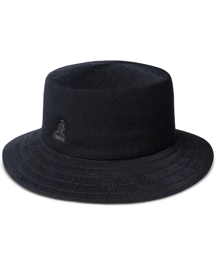 Мужская кепка-панама Kangol в стиле тропический рэп, черная