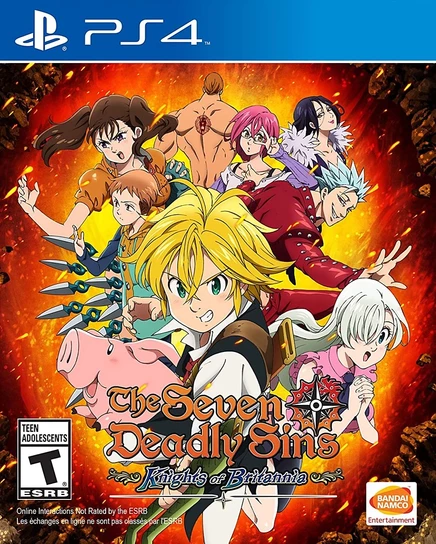 Видеоигра Bandai Namco The Seven Deadly Sins PS4
