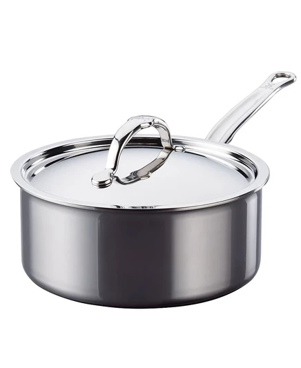 Ковш Hestan NanoBond 2,8 л с крышкой, стальной