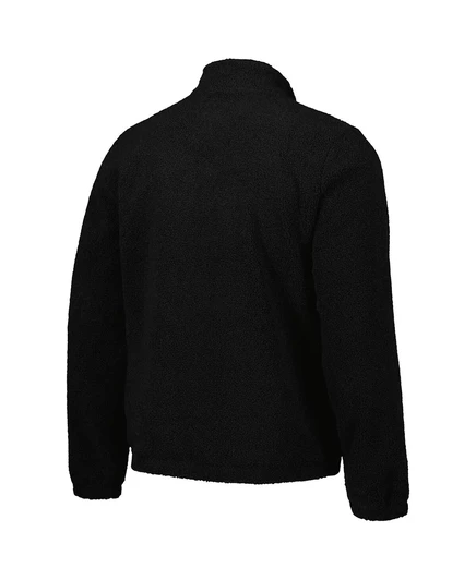 Мужской черный топ Nebraska Huskers Pinch Runner на молнии G-III Sports от Carl Banks black