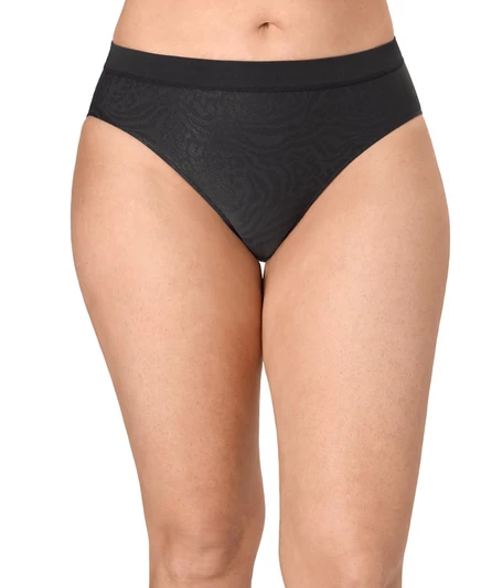 Женские трусы Bali One Smooth U 2362, черные с принтом