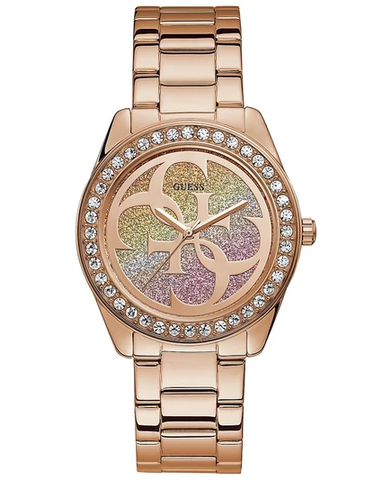 Женские часы Guess G Twist 40 мм, розовое золото