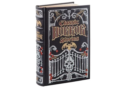 Книга Classic Horror Stories Barnes & Noble, кожаный переплет