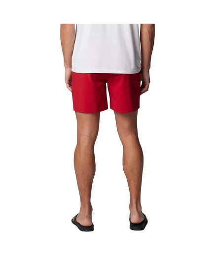 Мужские малиновые шорты Columbia crimson