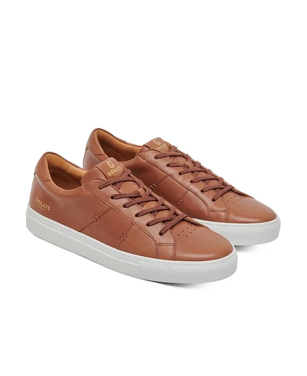 Мужские кроссовки Greats Royale 2.0 кожаные, бежевые