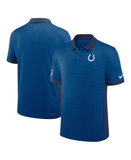 Мужская футболка-поло Nike Sideline Victory Stripe, синяя