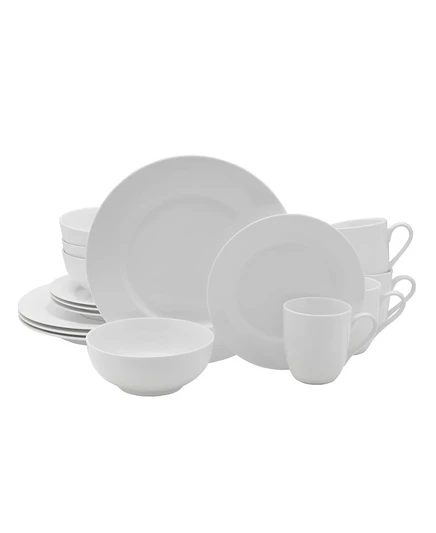 Сервиз Fitz and Floyd Everyday Whiteware 16 пр., белый