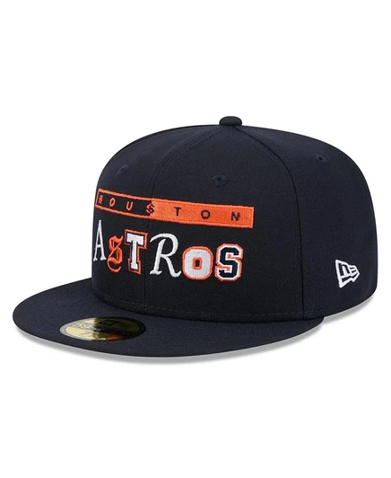 Мужская кепка New Era 59FIFTY Astros, синяя