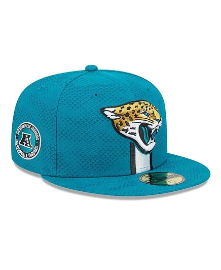 Мужская кепка New Era 59FIFTY Jacksonville Jaguars, бирюзовая