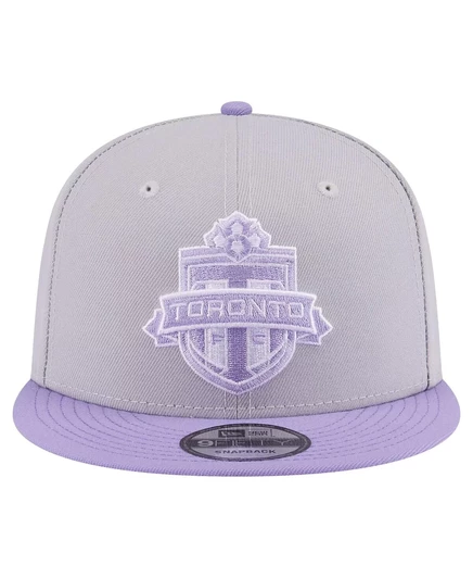 Мужская кепка New Era 9FIFTY Toronto FC двухцветная, серая