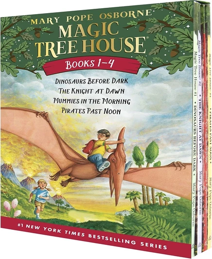 Сборник книг «Волшебный дом на дереве», тома 1–4