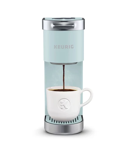 Кофеварка порционная Keurig K-Mini Plus компактная, зеленая