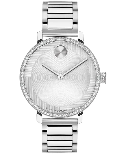 Женские швейцарские кварцевые часы Movado Bold Evolution 2.0 из нержавеющей стали, 34 мм