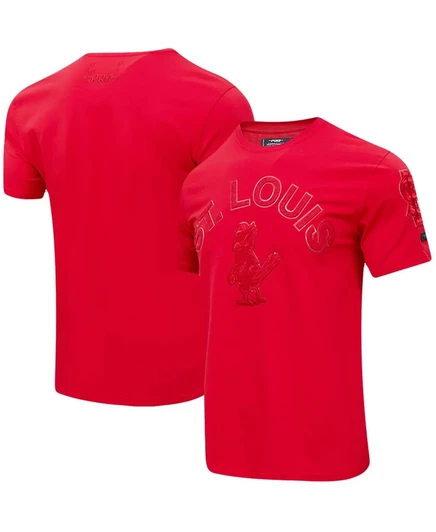 Мужская классическая тройная красная футболка Pro Standard St. Louis Cardinals от Pro Standard St. Louis Cardinals red