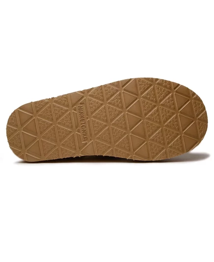Женские плюшевые тапочки Minnetonka вишневого цвета cream