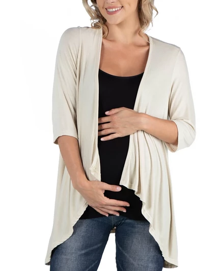 Кардиган 24seven Comfort Apparel для беременных, телесный