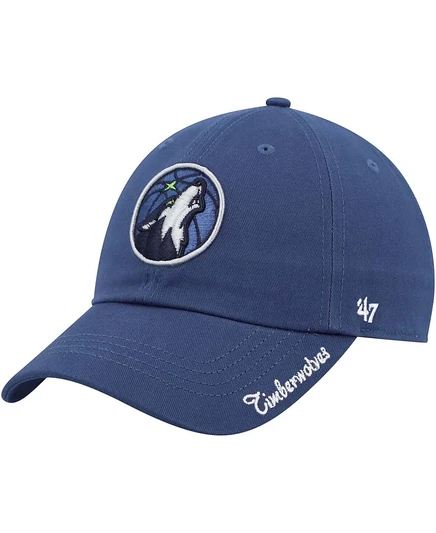 Женская бейсболка 47 Brand Miata Minnesota Timberwolves, синяя