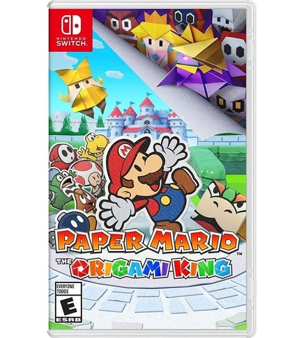 Игра Paper Mario: The Origami King для Nintendo Switch, белая