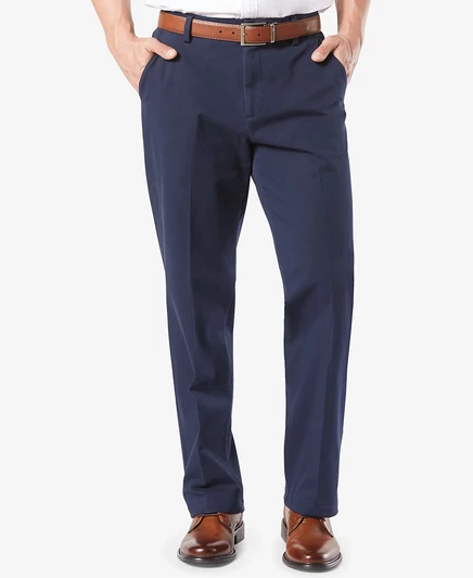 Мужские брюки Dockers Workday Smart 360 Flex классические, синие