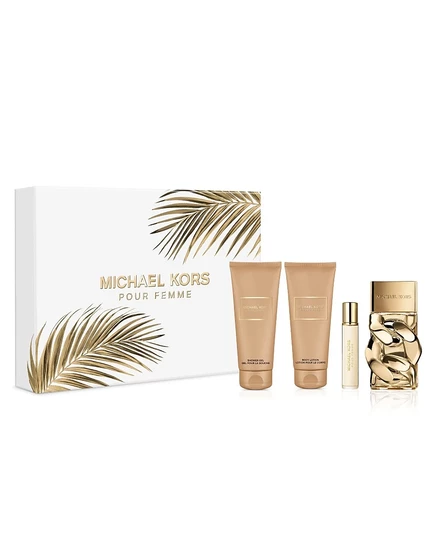 Michael Kors, 4 шт. Набор парфюмерной воды Pour Femme, без цвета