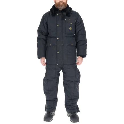 Утепленный комбинезон RefrigiWear из железного туфа с капюшоном - Сверхпрочная одежда для холодной погоды в экстремальных условиях navy