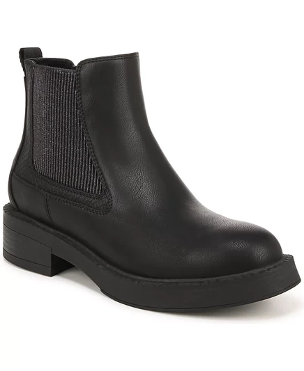  Женские ботильоны Vera Chelsea black faux leather