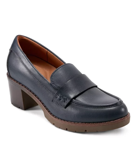  Женские повседневные мокасины-слипоны Charli navy leather