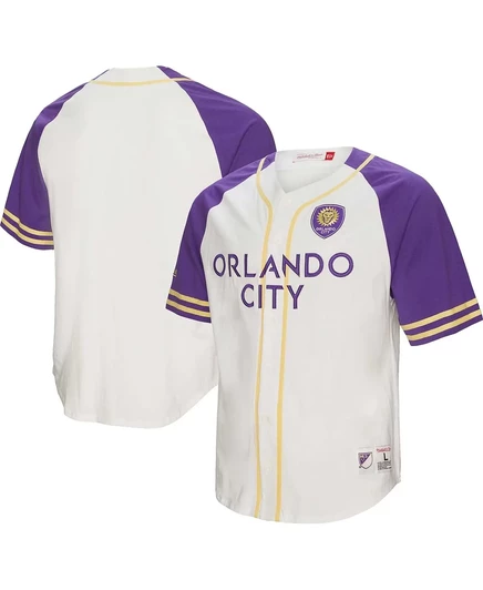 Мужская джерси Mitchell & Ness Orlando City SC, белая
