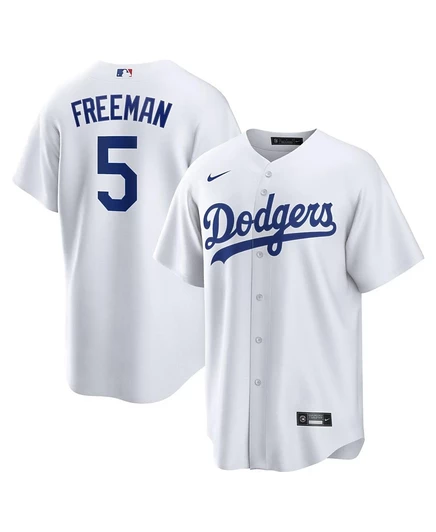 Мужская футболка Nike Freddie Freeman Los Angeles Dodgers, реплика игрока white