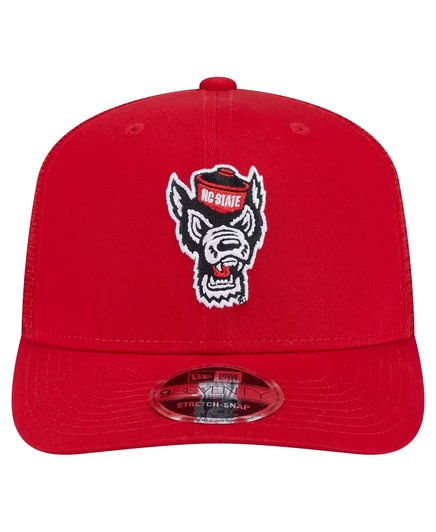 Мужская кепка New Era 9SEVENTY NC State Wolfpack, красная