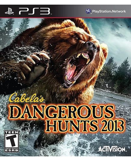 Видеоигра Activision Cabela's Dangerous Hunts 2013 для PS3