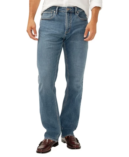 Мужские джинсы Silver Jeans Co Grayson, прямой крой, синие