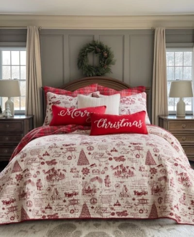 Комплект покрывала Levtex Home Yuletide, двусторонний