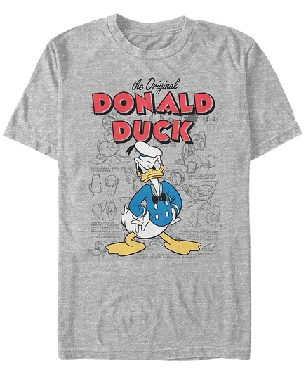 Мужская футболка Fifth Sun Donald Sketch, серая