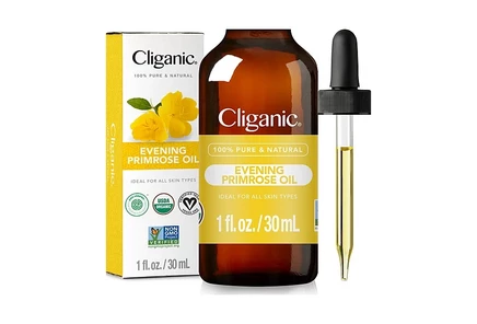 Масло примулы вечерней Cliganic органическое