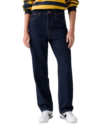 Женские джинсы Levi’s Easy Dad прямые, синие