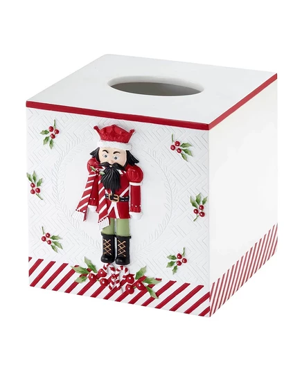 Чехол для салфеток Avanti Peppermint Nutcracker, мультиколор