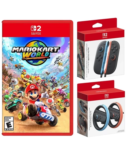 Консоль Nintendo Switch 2 Mario Kart World комплект, черный