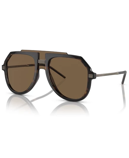 Мужские солнцезащитные очки Dolce & Gabbana DG6195, коричневые