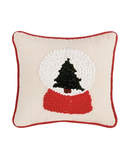 Декоративная подушка C & F Home Snow Globe 20×20 см, бежевая