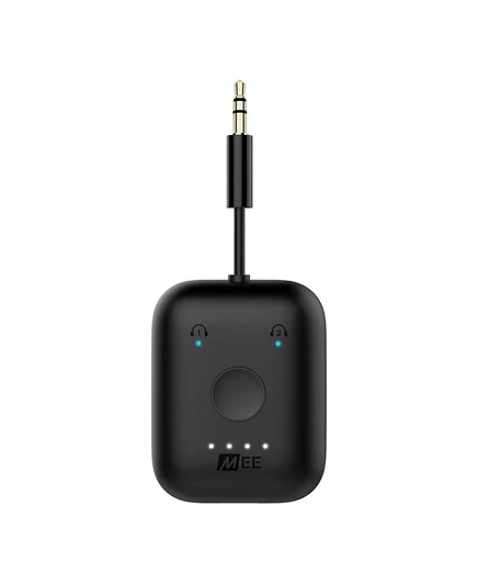 Адаптер беспроводного аудиопередатчика MEE audio Connect Air In-Flight Bluetooth для подключения до 2 AirPods / других наушников черный