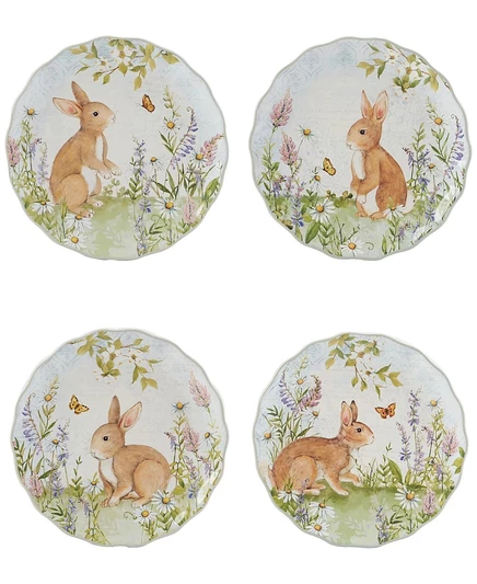 Набор десертных тарелок Certified International Easter Meadow, 23 см, 4 шт